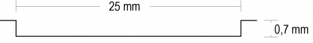 Design-Wohnungeingangstür Weisslack Straight 25-3