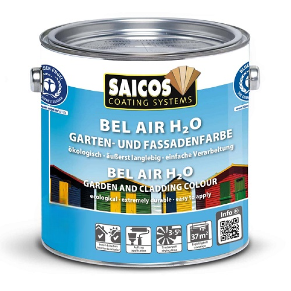 Saicos Bel Air H₂O - Garten- und Fassadenfarbe