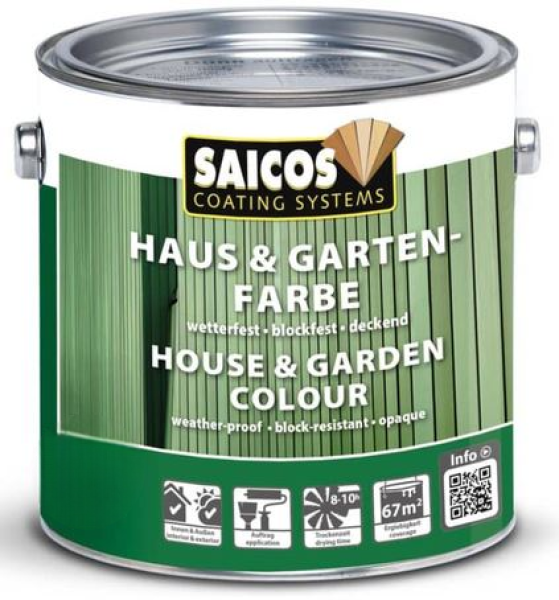 Saicos Haus- & Gartenfarbe