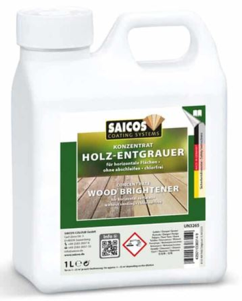 Saicos Holz-Entgrauer-Konzentrat